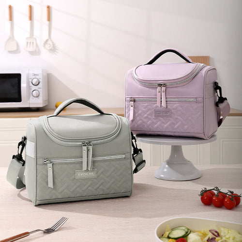 Stylische isolierte Lunch-Tasche