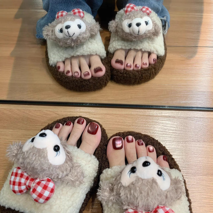 Niedliche Tierslipper