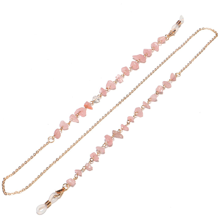 Naturale Kristall Brillen Kette Karnz