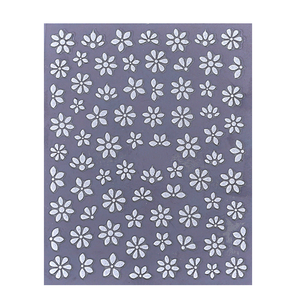 Dekorative Florale Nagel Kunst Aufkleber  1791507059