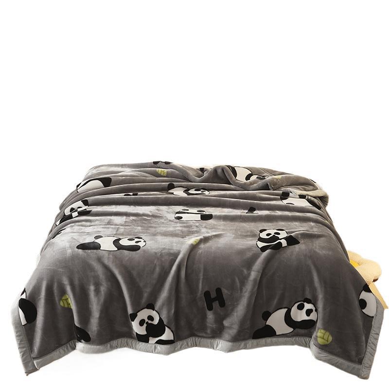 Weiche Plüschdecke Karnz