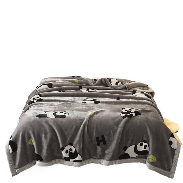 Weiche Plüschdecke Karnz