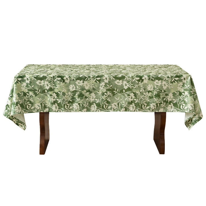Florale Wachsbeschichtete Tischdecke mit Anti-Fleck Oberfläche und feiner Struktur Karnz