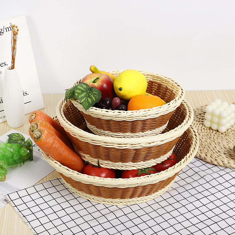 Artisan Woven Serving Bowl Karnz