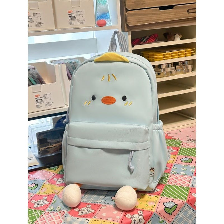Kreativ Gestalteter Rucksack mit Plüschigen Applikationen Karnz