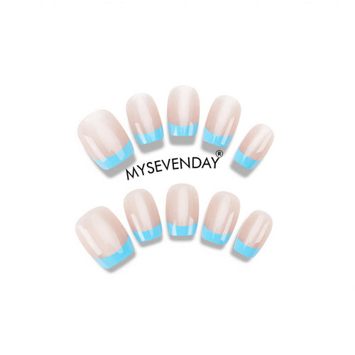 Dekorativer Press-On Nagelset Karnz