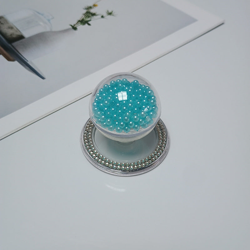 Dekorativer Beaded Kosmetikspiegel Karnz