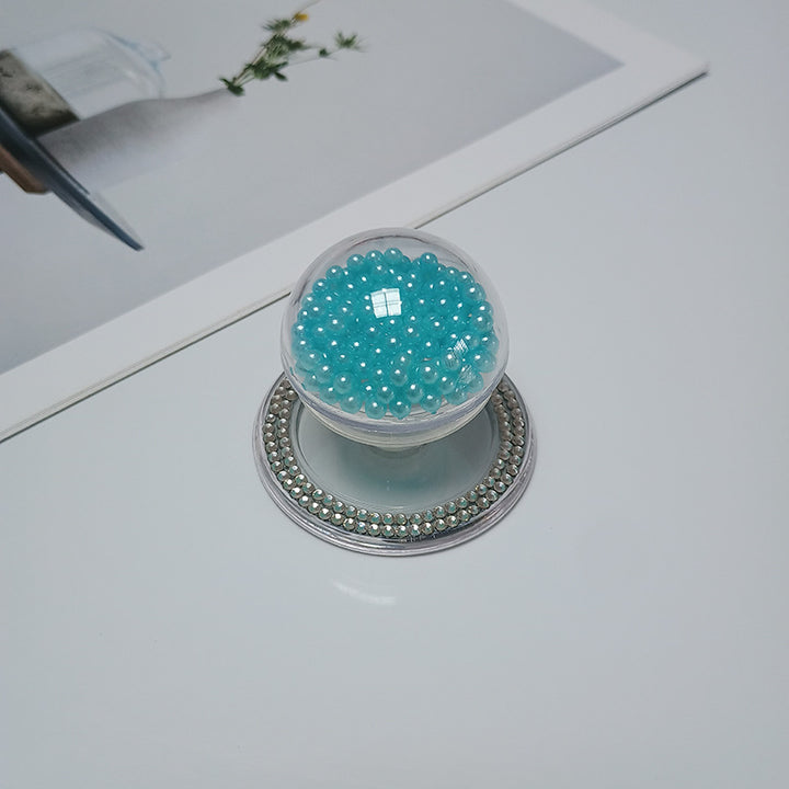 Dekorativer Beaded Kosmetikspiegel Karnz