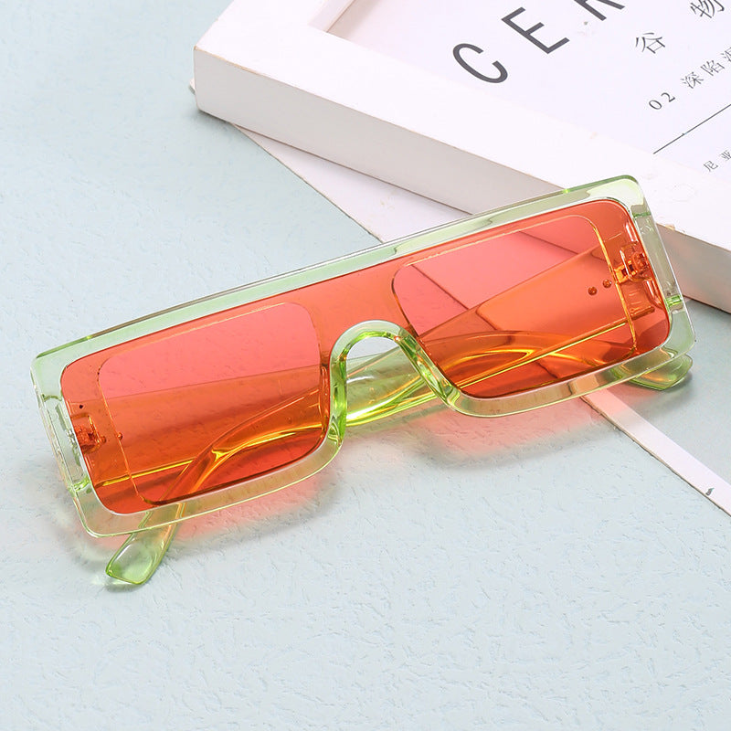 Damen Oversize-Sonnenbrille mit quadratischem Design Karnz