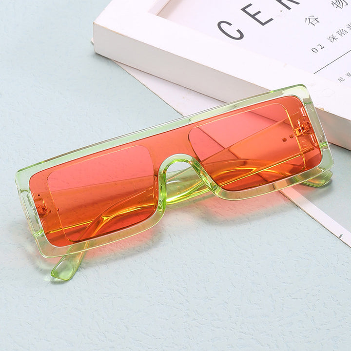 Damen Oversize-Sonnenbrille mit quadratischem Design Karnz