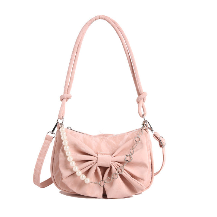 Elegante mit Schleife verzierte Handtasche Karnz