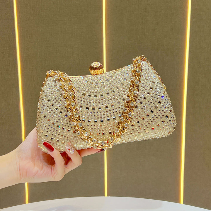 Dekorative Strass-Handtasche