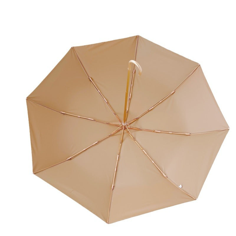 Damen Faltbarer Regenschirm mit elegantem Herzdesign Karnz