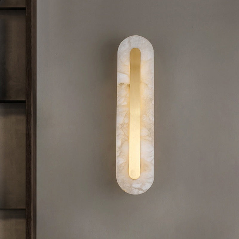 Moderne Alabaster Wandleuchte