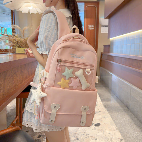 Stylische Freizeit-Rucksack mit multifunktionalen Fächern Karnz