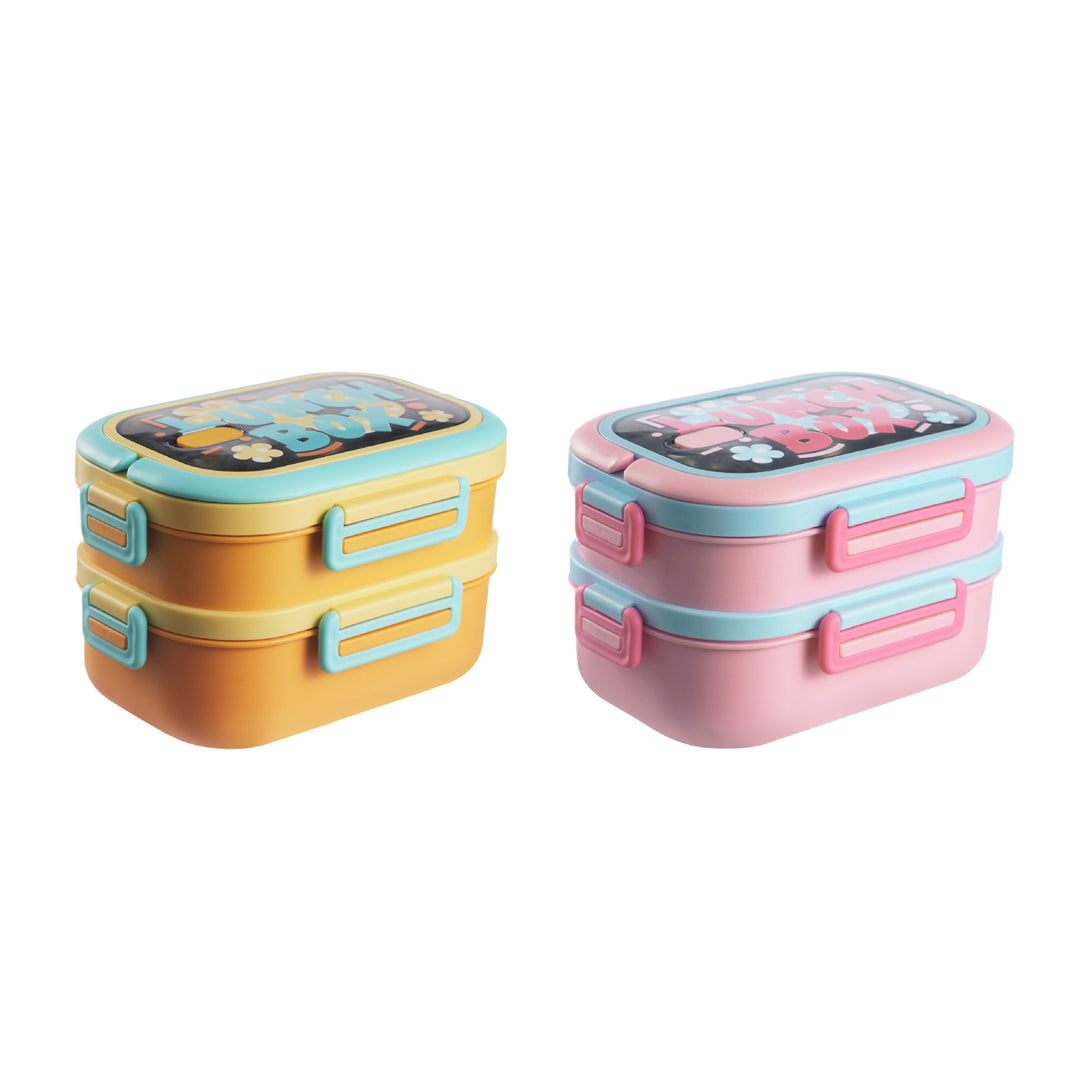 Verspielte Dual-Compartment Lunchbox