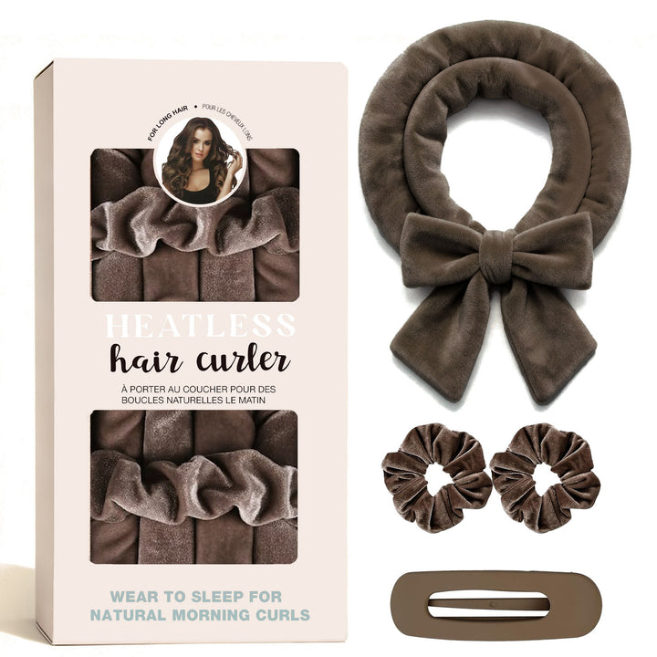 Hitzefreies Satin-Haarlocken-Set