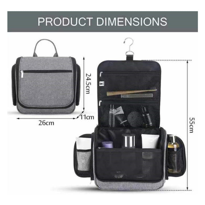 Kosmetik-Organizer Tasche mit Abnehmbarem Haken Karnz