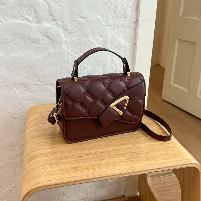 Gepolsterte Strukturierte Handtasche