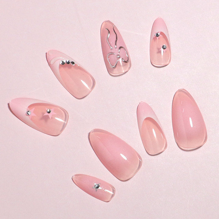 Stylische Acryl-Nagelkunst Karnz
