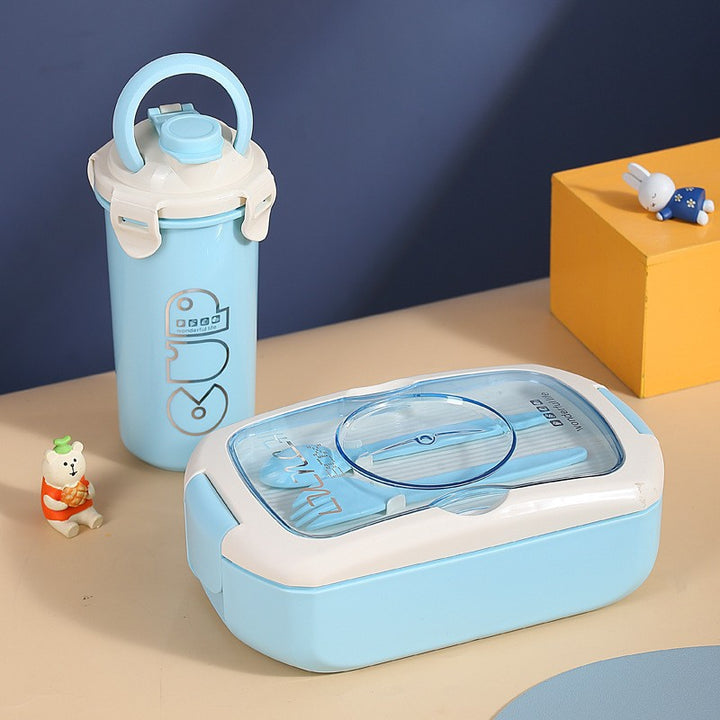Stylische Lunchbox und Wasserflasche Set