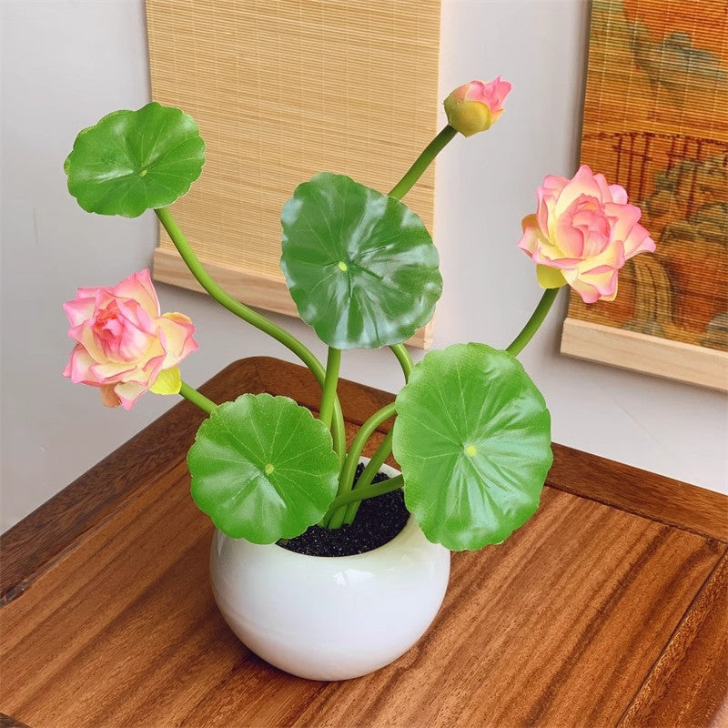 Elegante Lotusblumenarrangement