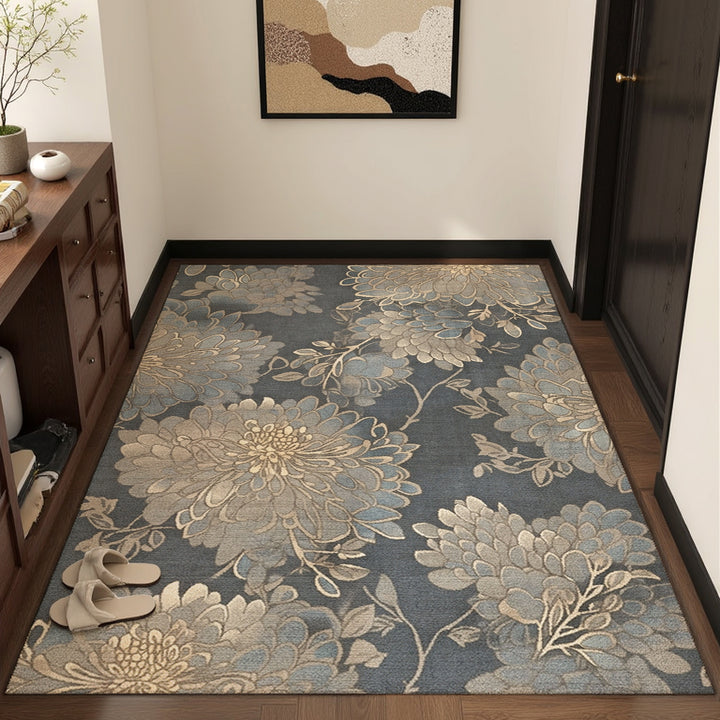 Eleganter floraler Teppich