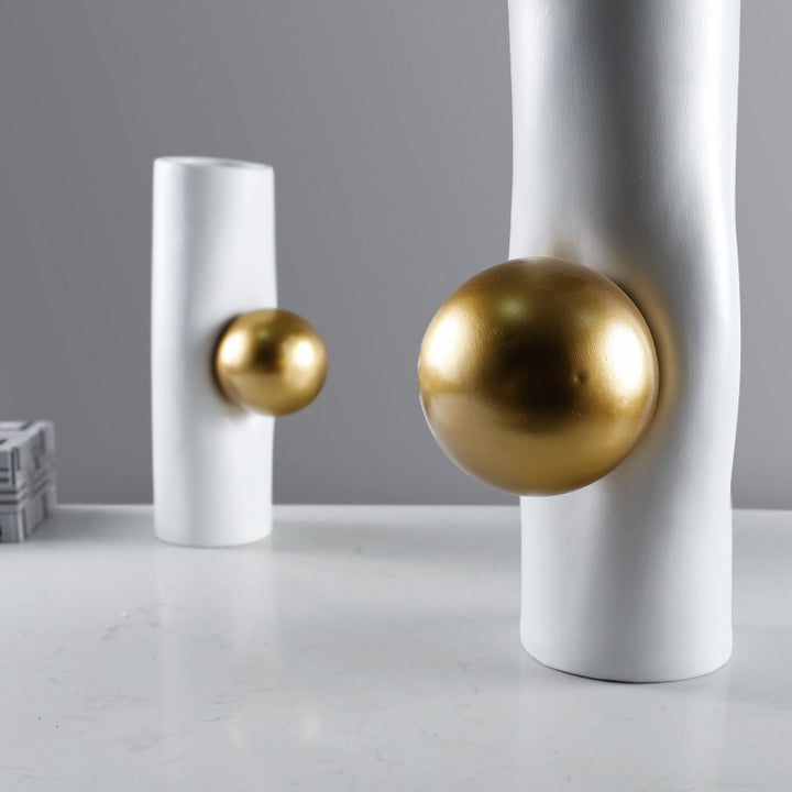 Skulptural Dekorativer Keramischer Vase