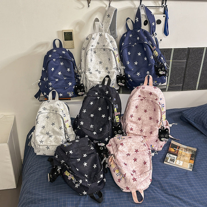 Stern-verzierte Alltags-Rucksack Karnz
