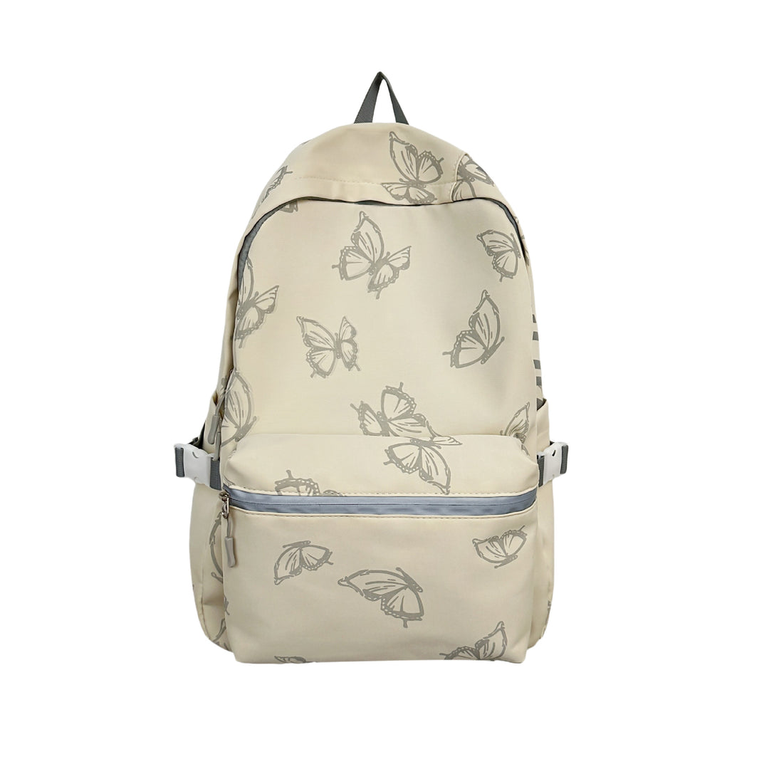 Stylischer Schmetterlingsdruck Rucksack Karnz