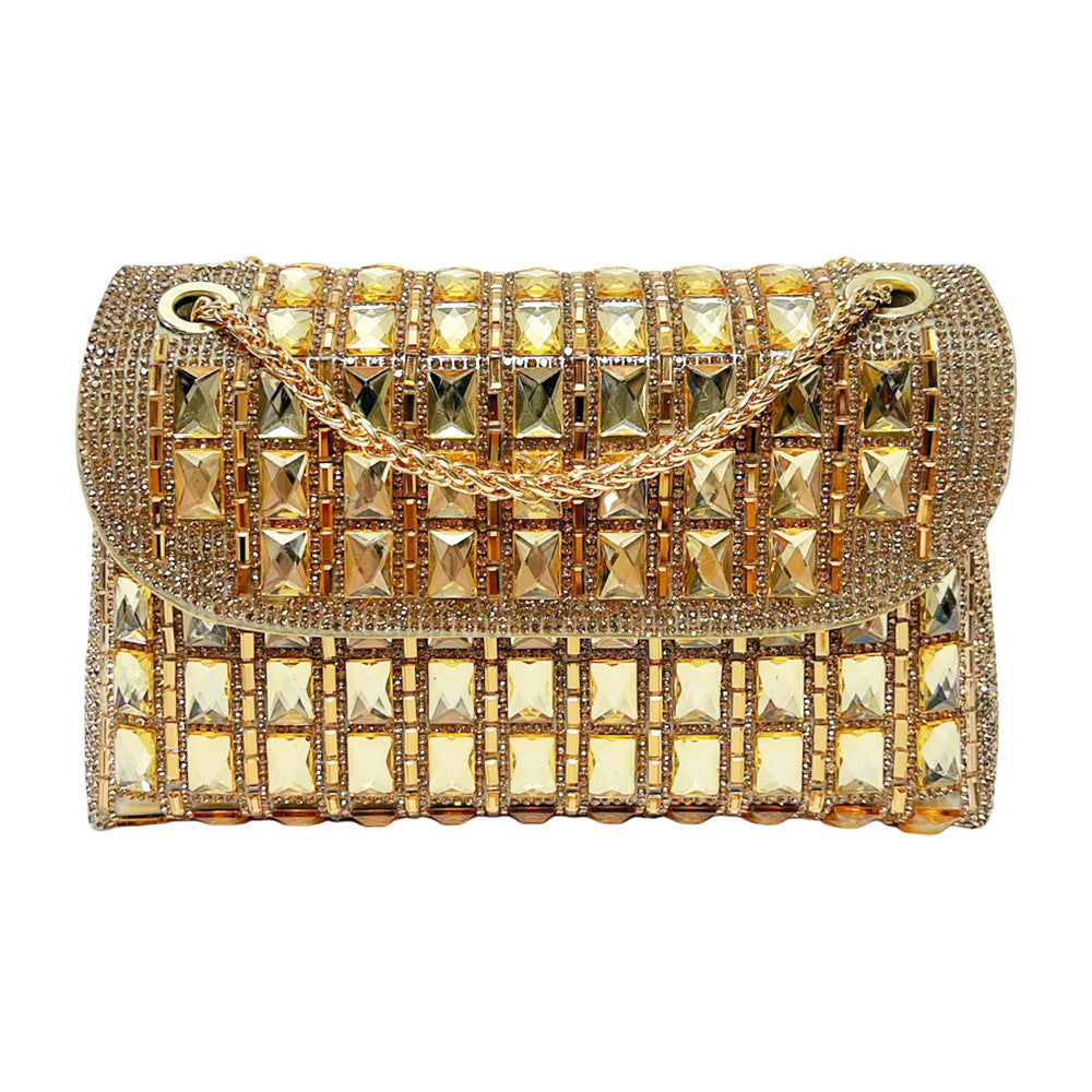 Glamorous Ketten-Verbund Abend-Clutch
