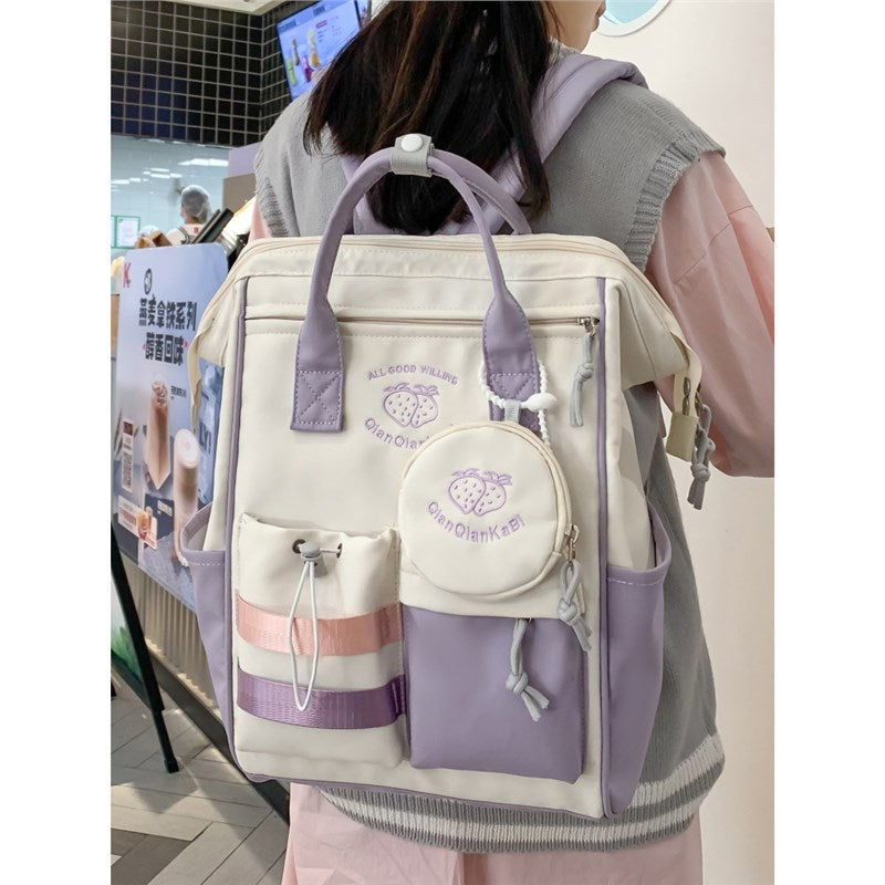 Stylische Mehrfach-Taschen-Rucksack