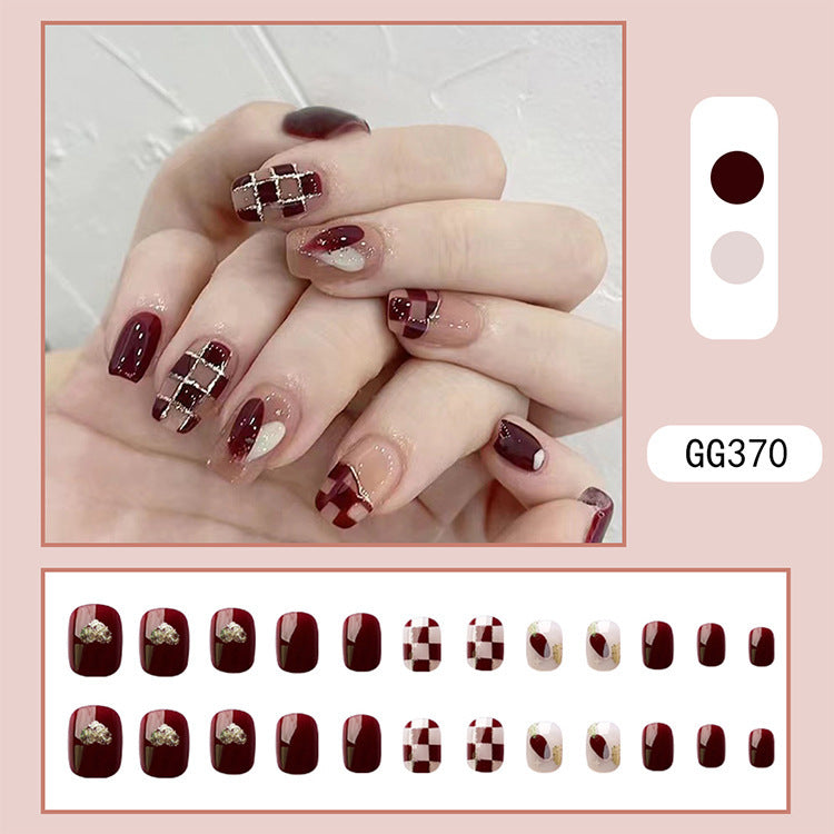 Elegantes Dekoratives Nagelkunstset