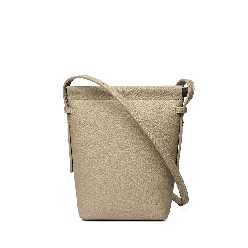 Elegante Texturierte Bucket Bag Karnz