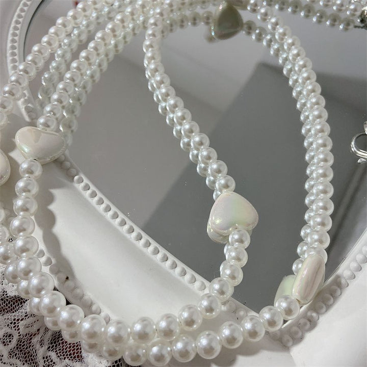 Eleganter Perlenbesetzter Brillenhalter Karnz