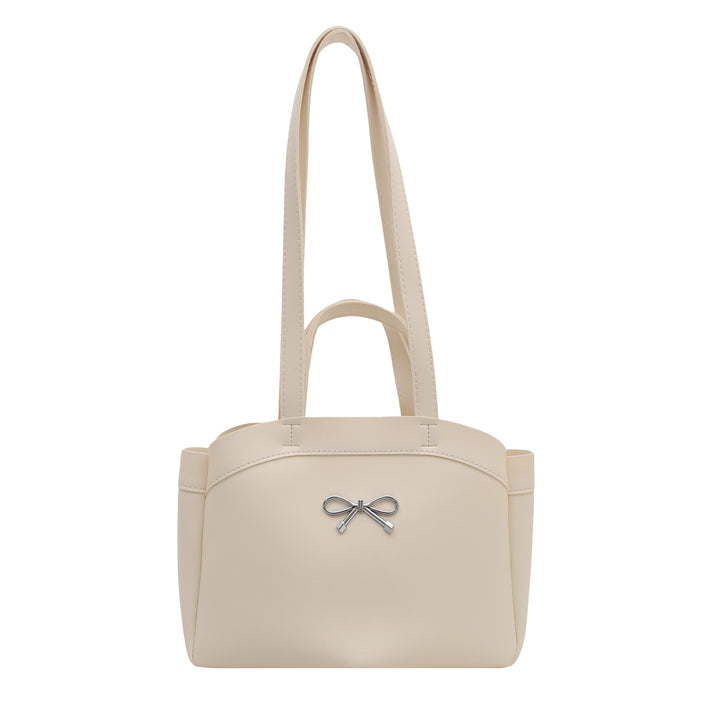 Elegante Bogen-Akzent Handheld Tote Bag Karnz