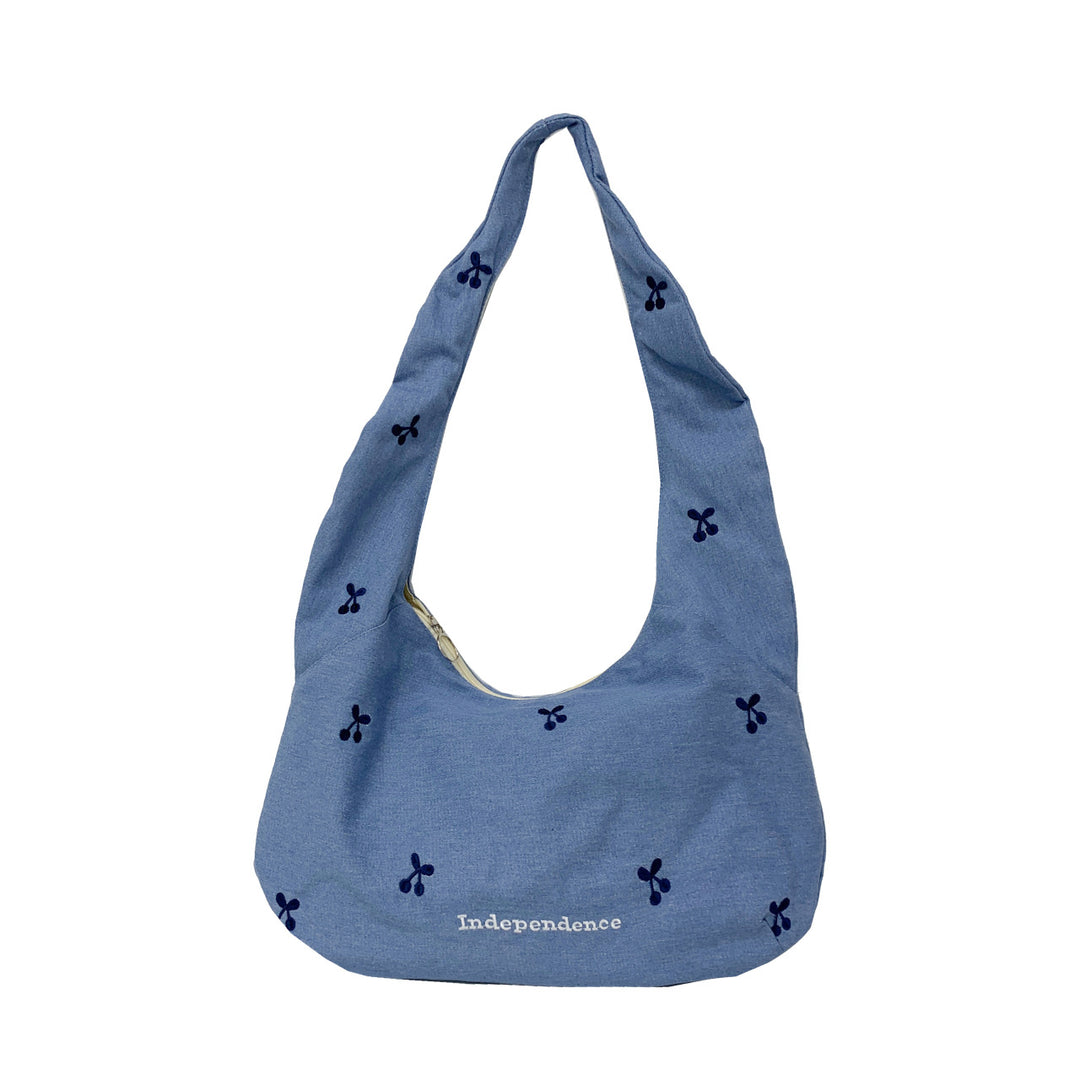 Bequeme Schultertasche mit Originellem Stickmotiv Karnz