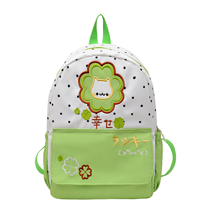 Verspielt Punkte Katze-Themen Rucksack Karnz