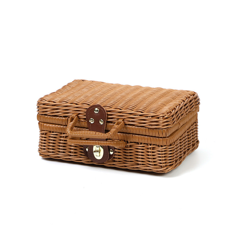 Dekorative Geflochtene Andenkenbox Karnz