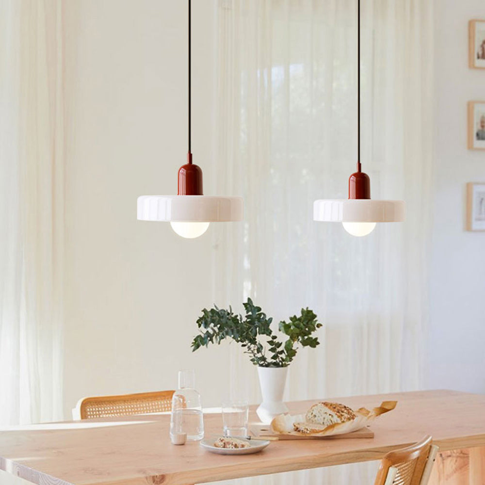 Bunte Glas Pendelleuchte - BauLume | Karnz