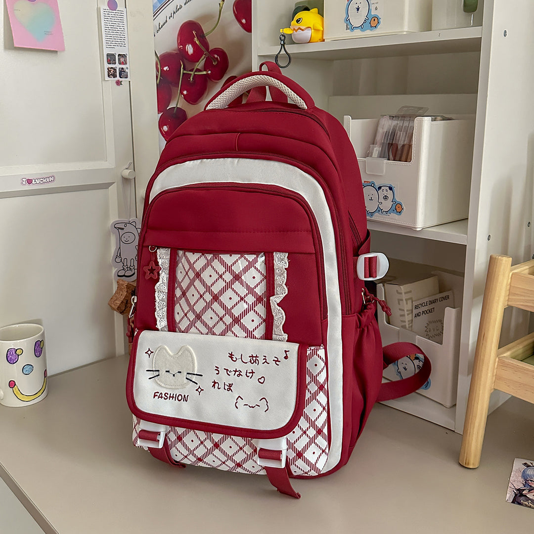 Verspielter Grafikdesign-Rucksack Karnz