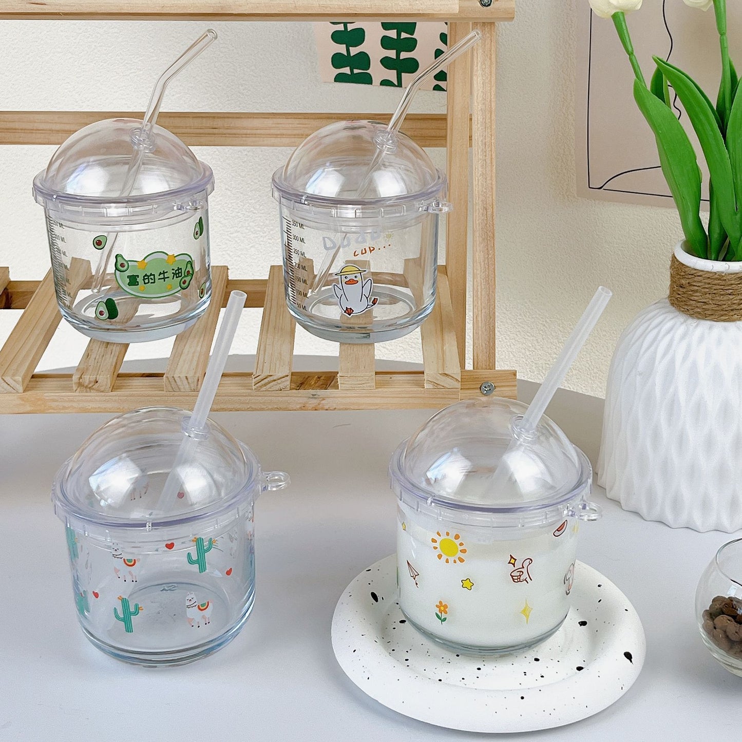 Unisex Trinkbecher mit dekorativem Tierdesign Karnz