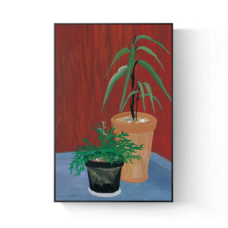 Künstlerische florale Stillleben-Leinwandkunst