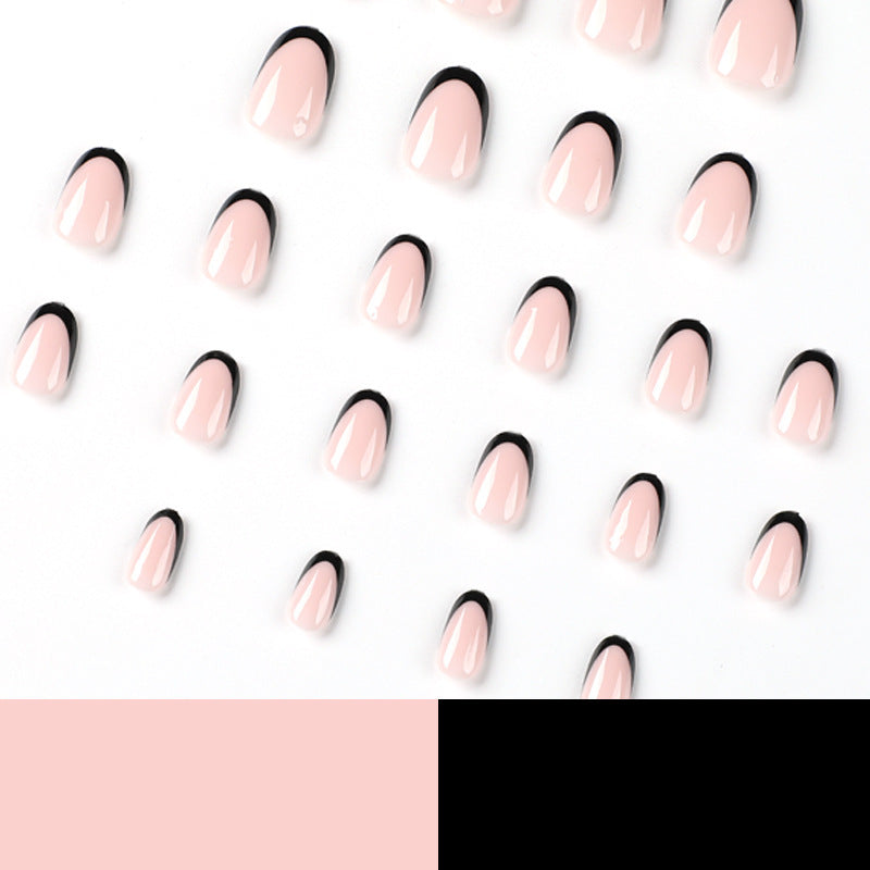 Elegante mandelförmige Nail Art Verbesserungen Karnz
