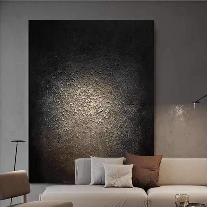 Texturiertes abstraktes Canvas-Wanddekor