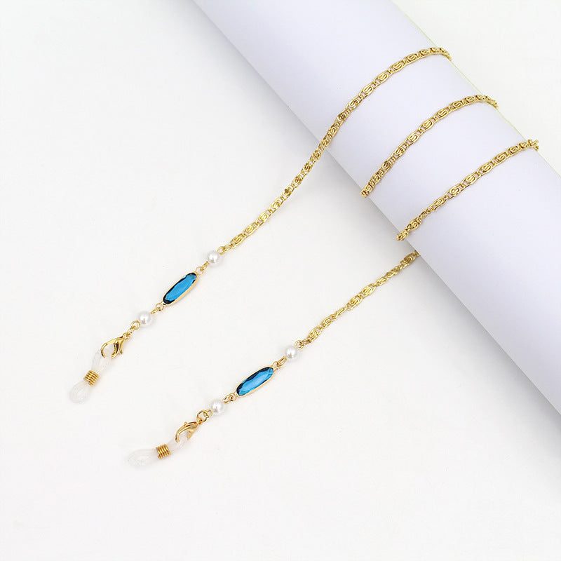 Elegante Brillen Kette Karnz