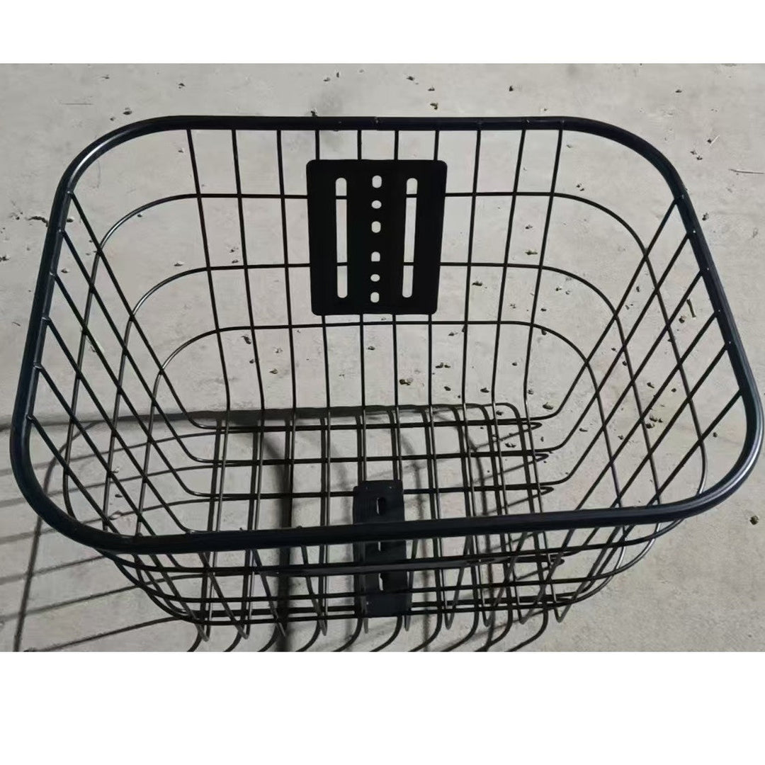 abnehmbarer Stahl-Front-Fahrrad-Cargo-Korbs mit universal Montagesatz Karnz
