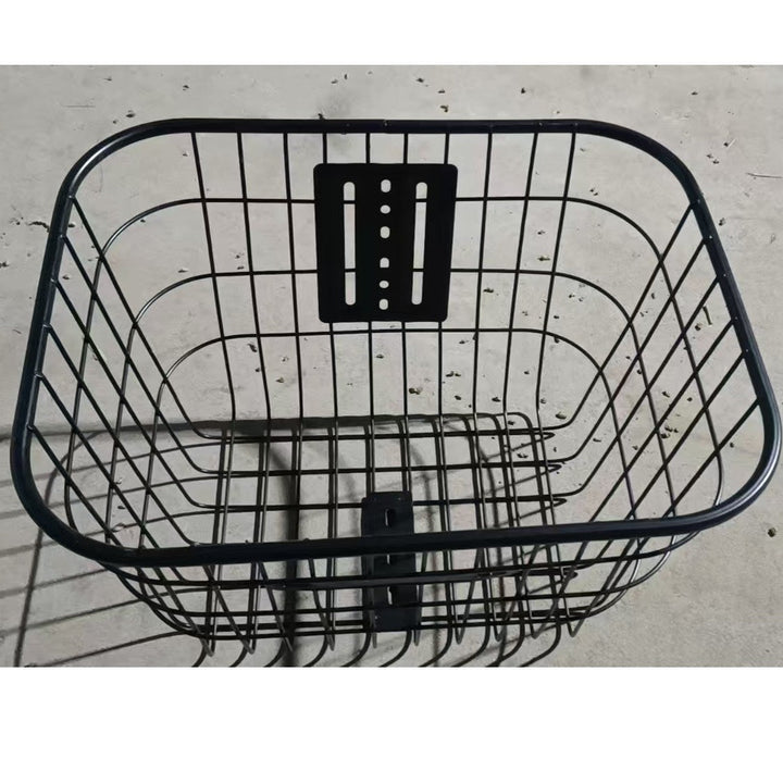 abnehmbarer Stahl-Front-Fahrrad-Cargo-Korbs mit universal Montagesatz Karnz