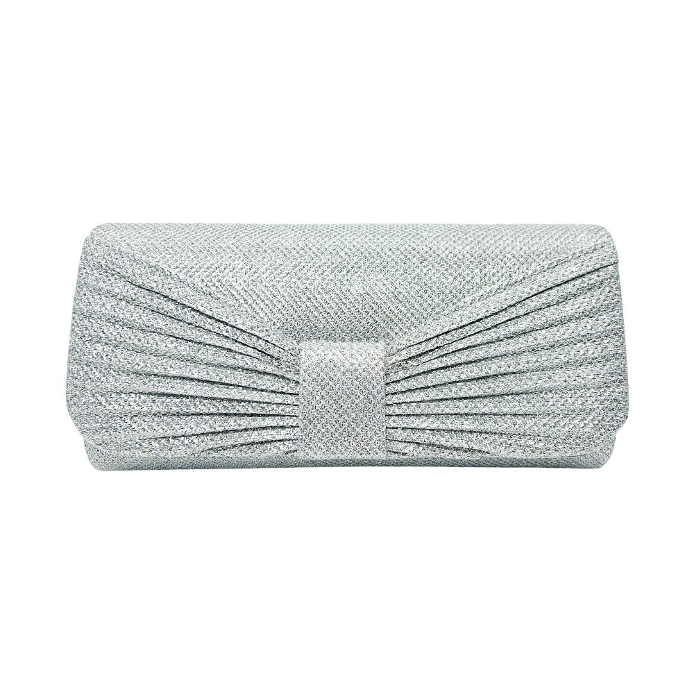 Glitzernde Falt-Abend-Clutch