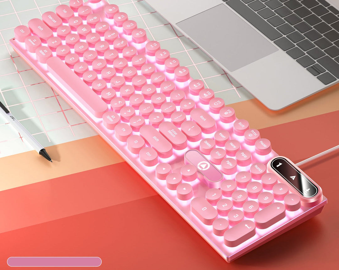 Retro Mechanische Tastatur Karnz